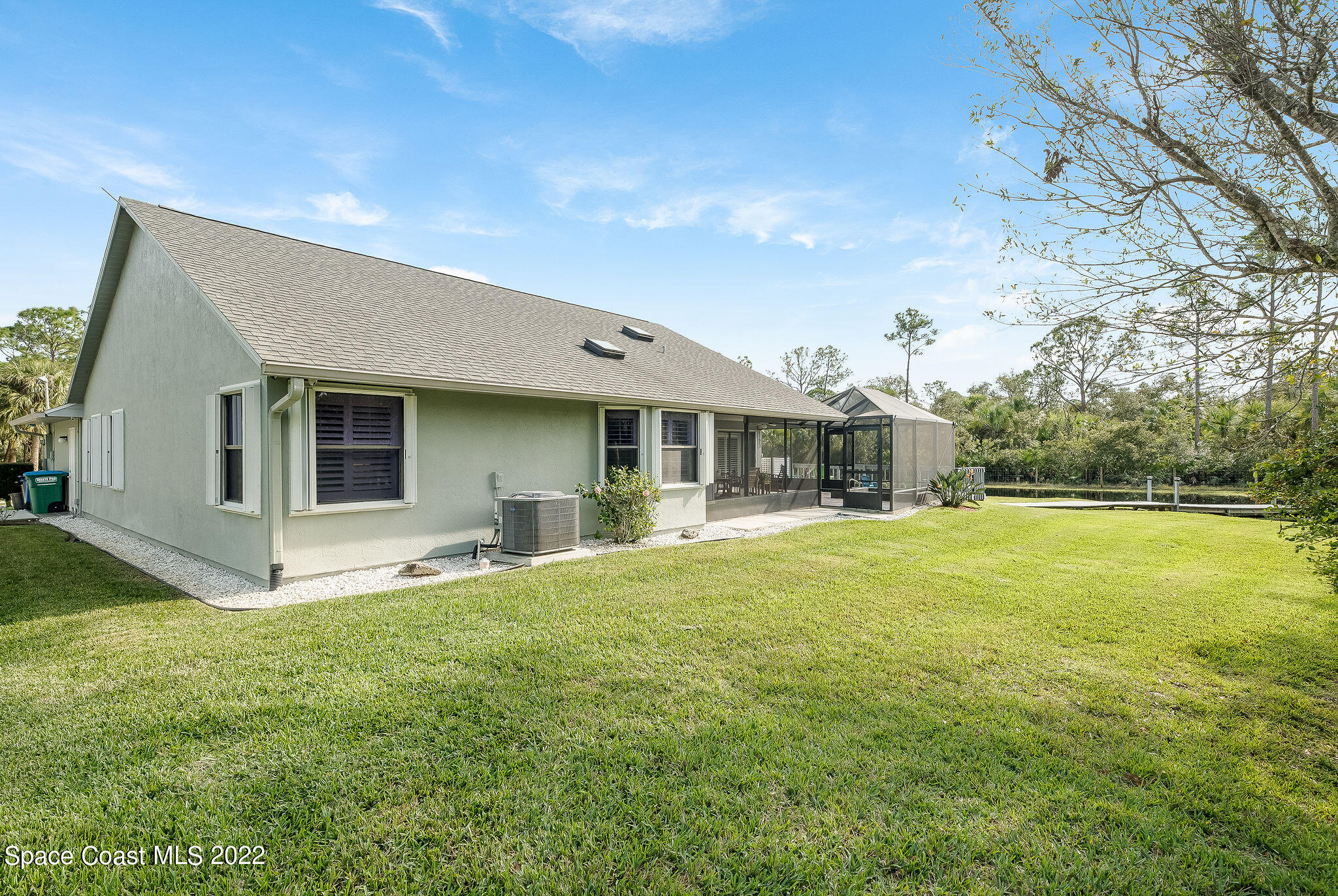 3500 Corey Road Malabar, FL 32950 - Photo 57 of 122 a front view of house with yard and seating area
