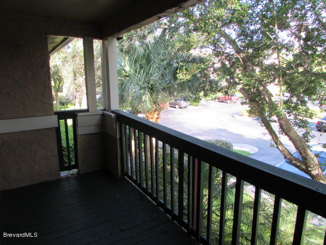 7667 North Wickham Road, Unit 1009 Melbourne, FL 32940 - Photo 10 of 10 Shaded Balcony