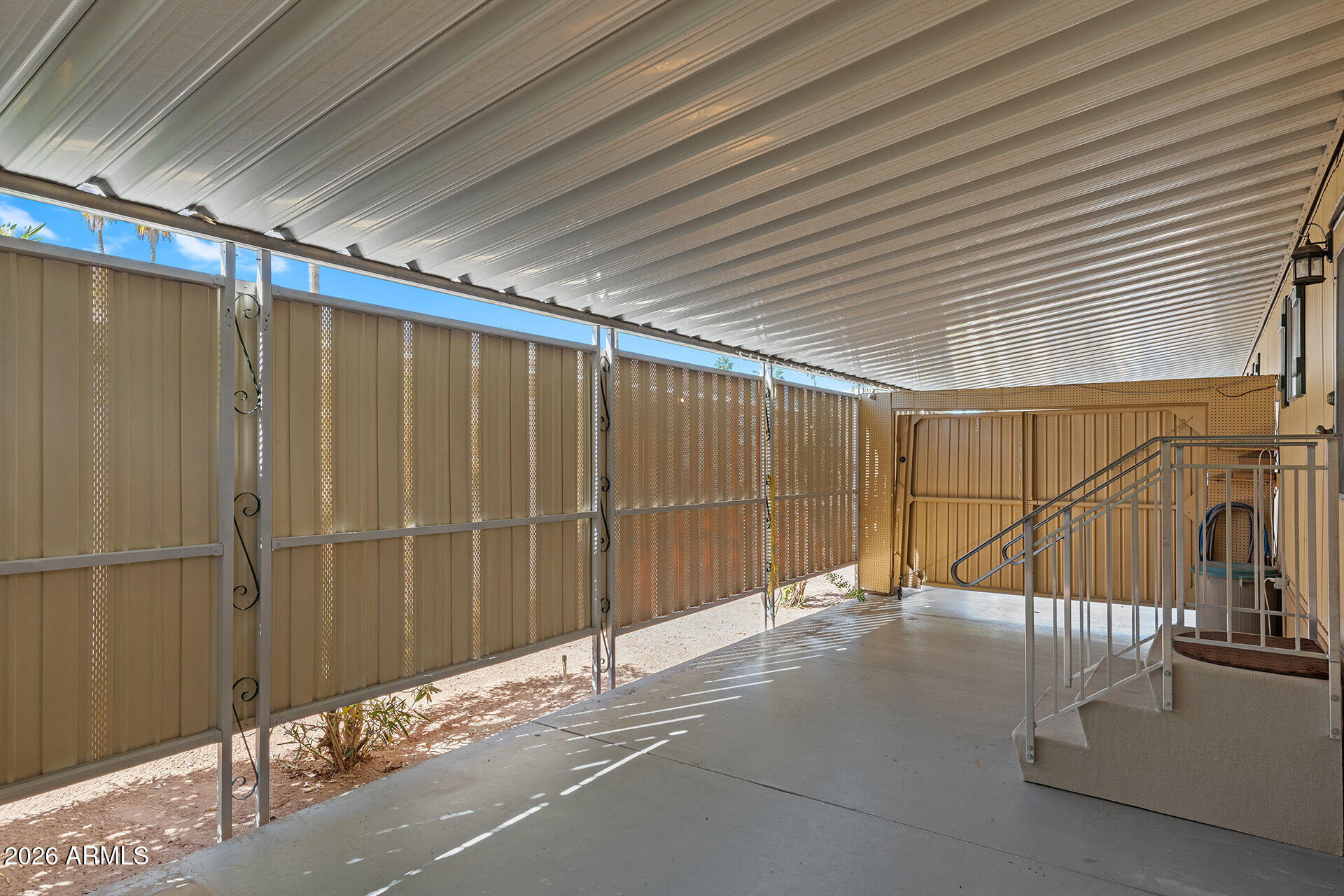 10540 East Apache Trail, Unit 151 Apache Junction, AZ 85120 - Photo 30 of 31 a view of a garage
