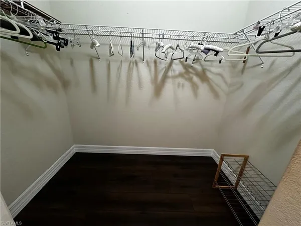 a view of walk in closet