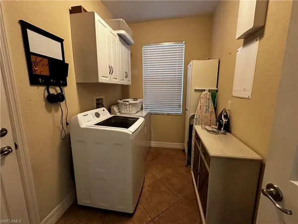 a room with storage and utility