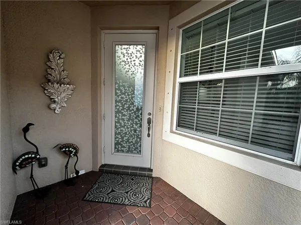 a view of door and chair