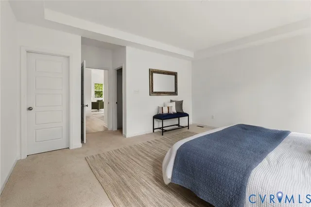 a bathroom with a double vanity sink mirror and shower
