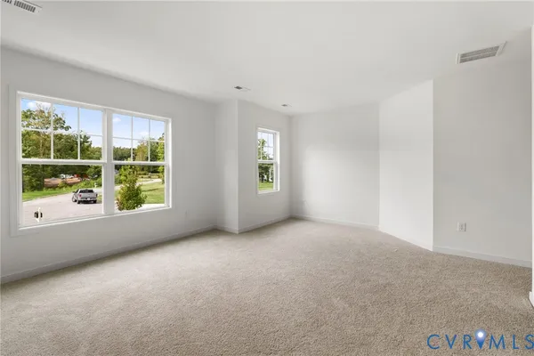 a view of empty room