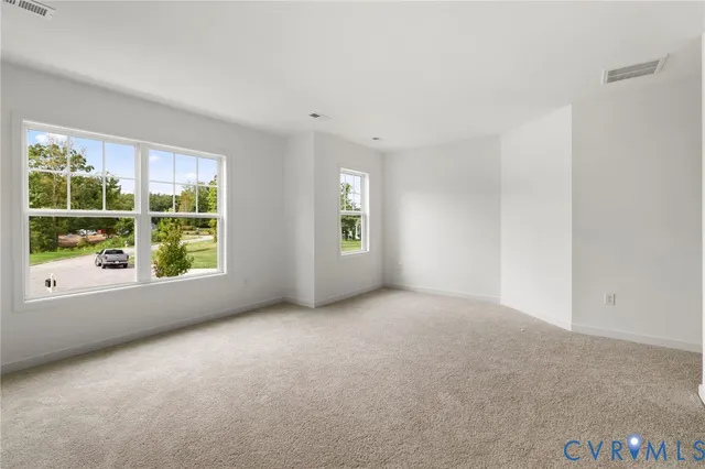 a view of empty room