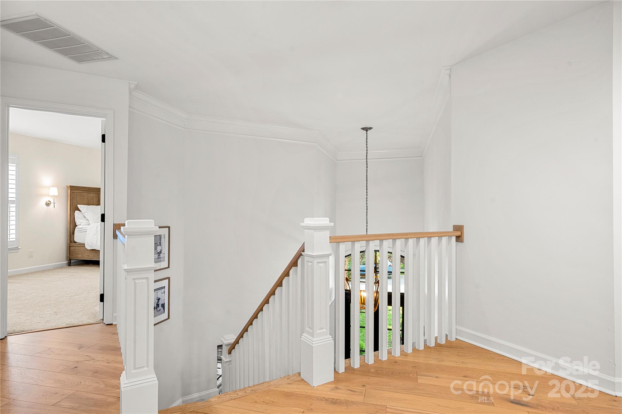 8500 Headford Road Charlotte, NC 28277 - Photo 28 of 47 a view of a hallway with staircase