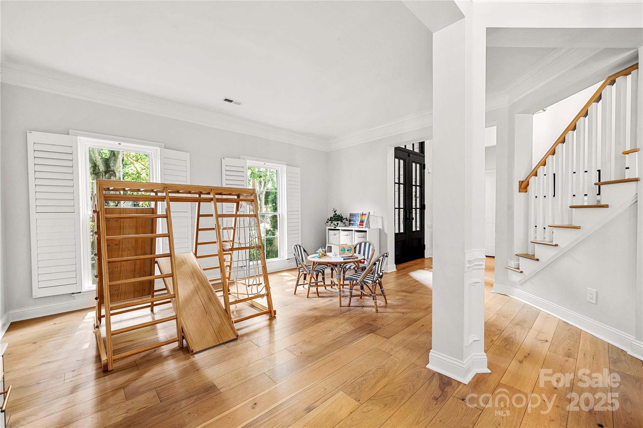8500 Headford Road Charlotte, NC 28277 - Photo 6 of 47 a view of a livingroom with furniture and wooden floor