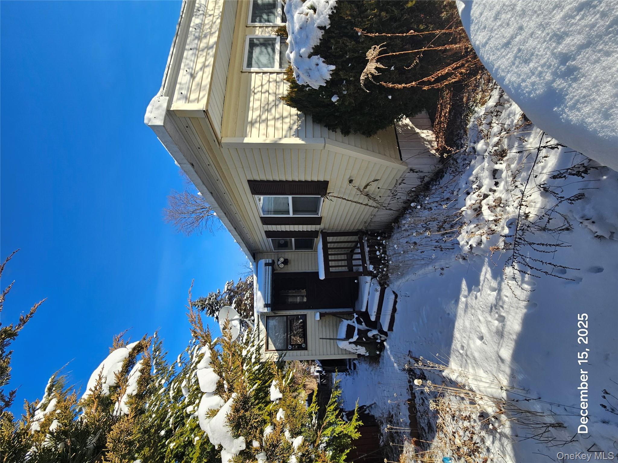 a view of a house with patio