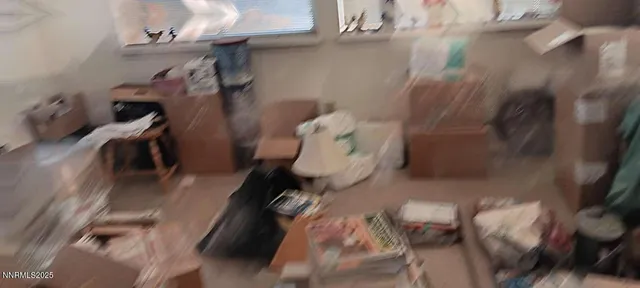 a close view of kitchen countertops with cabinets