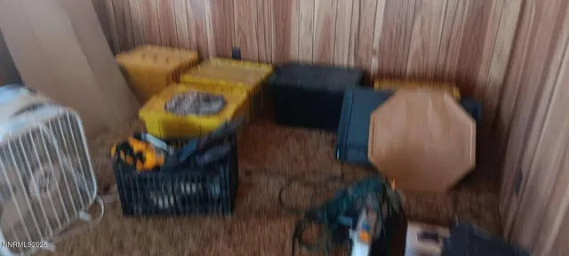 a view of storage room