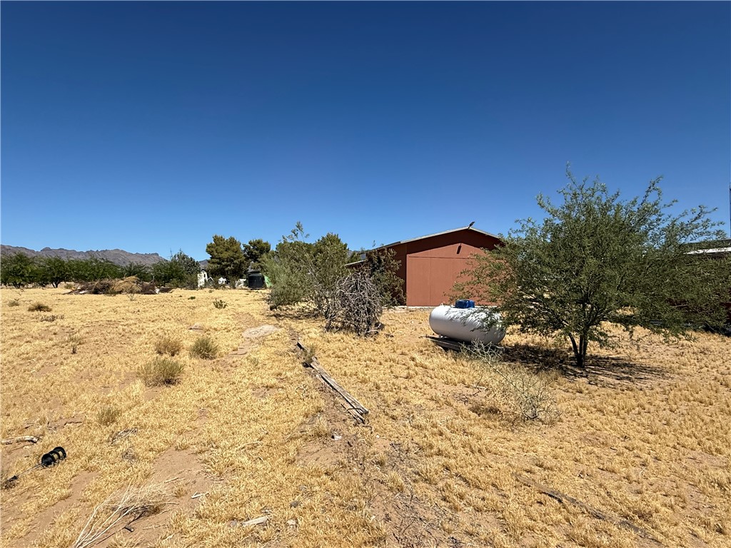 8051 7th Street Dolan Springs, AZ 86441 - Photo 51 of 65 a view of a yard with a snow