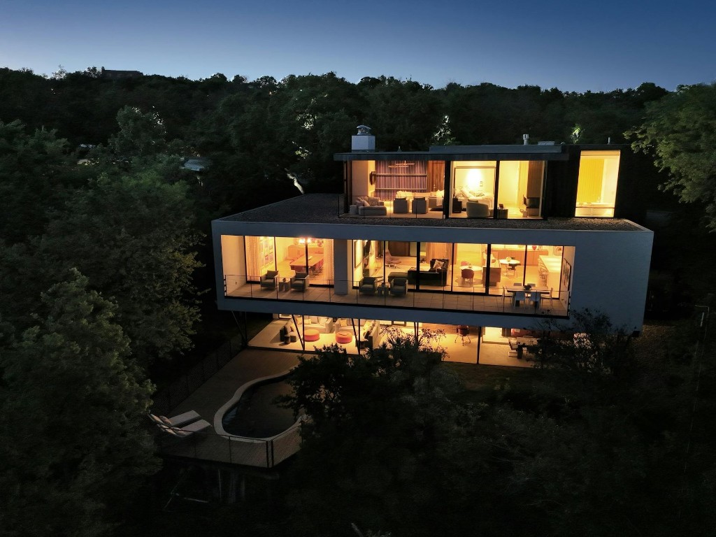 Jay Corder modern in Balcones- Mt. Bonnell.  Easiest access from Mopac and 45th. Wait til you see the view.