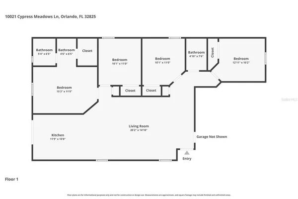 $350,000 | 10021 Cypress Meadows Lane, Orlando, FL 32825
