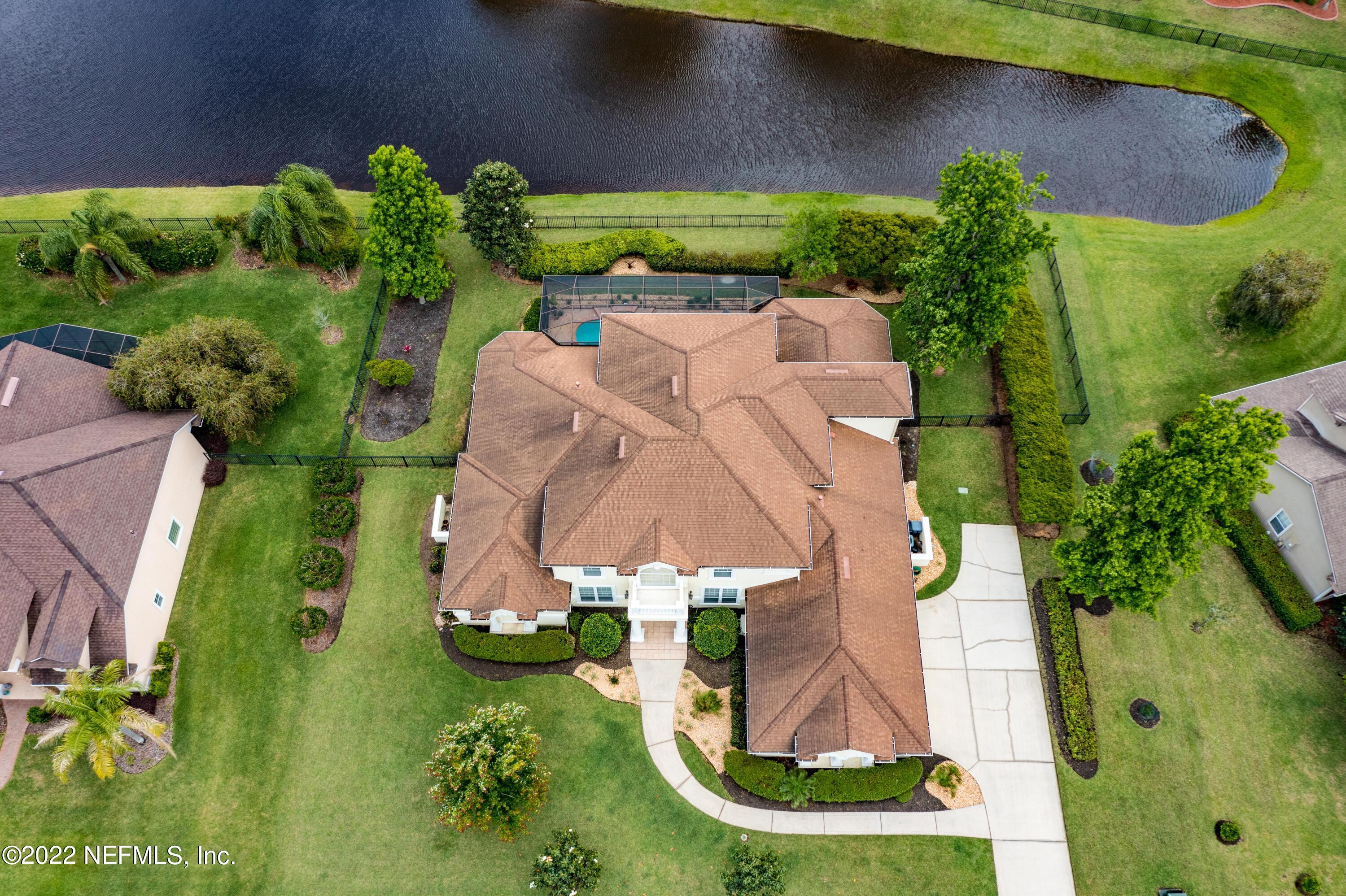 2723 Shade Tree Drive Fleming Island, FL 32003 - Photo 50 of 93 Aerial View Front 2