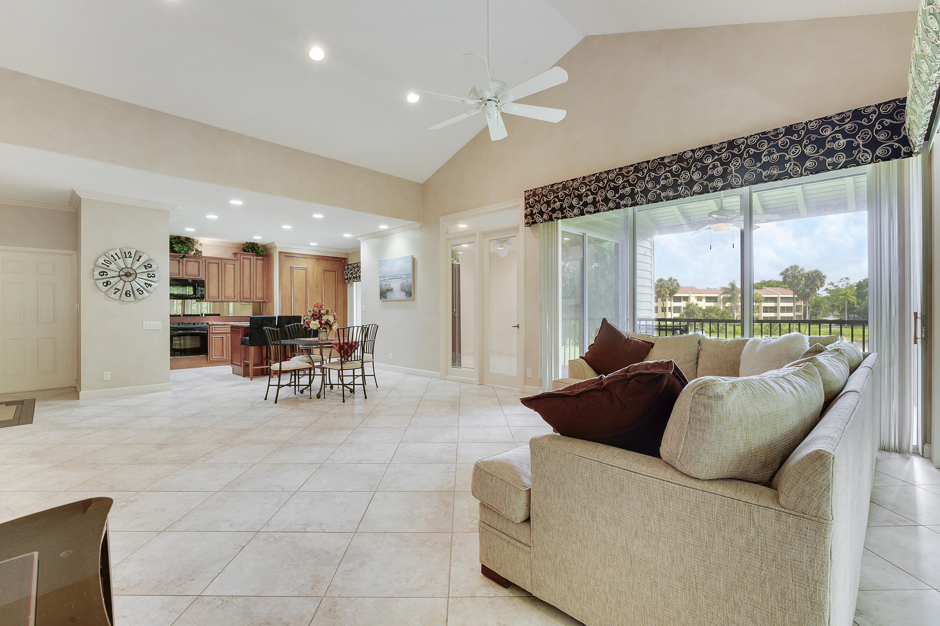 7599 Cinebar Drive, Unit 36U Boca Raton, FL 33433 - Photo 11 of 26 Living, Kitchen