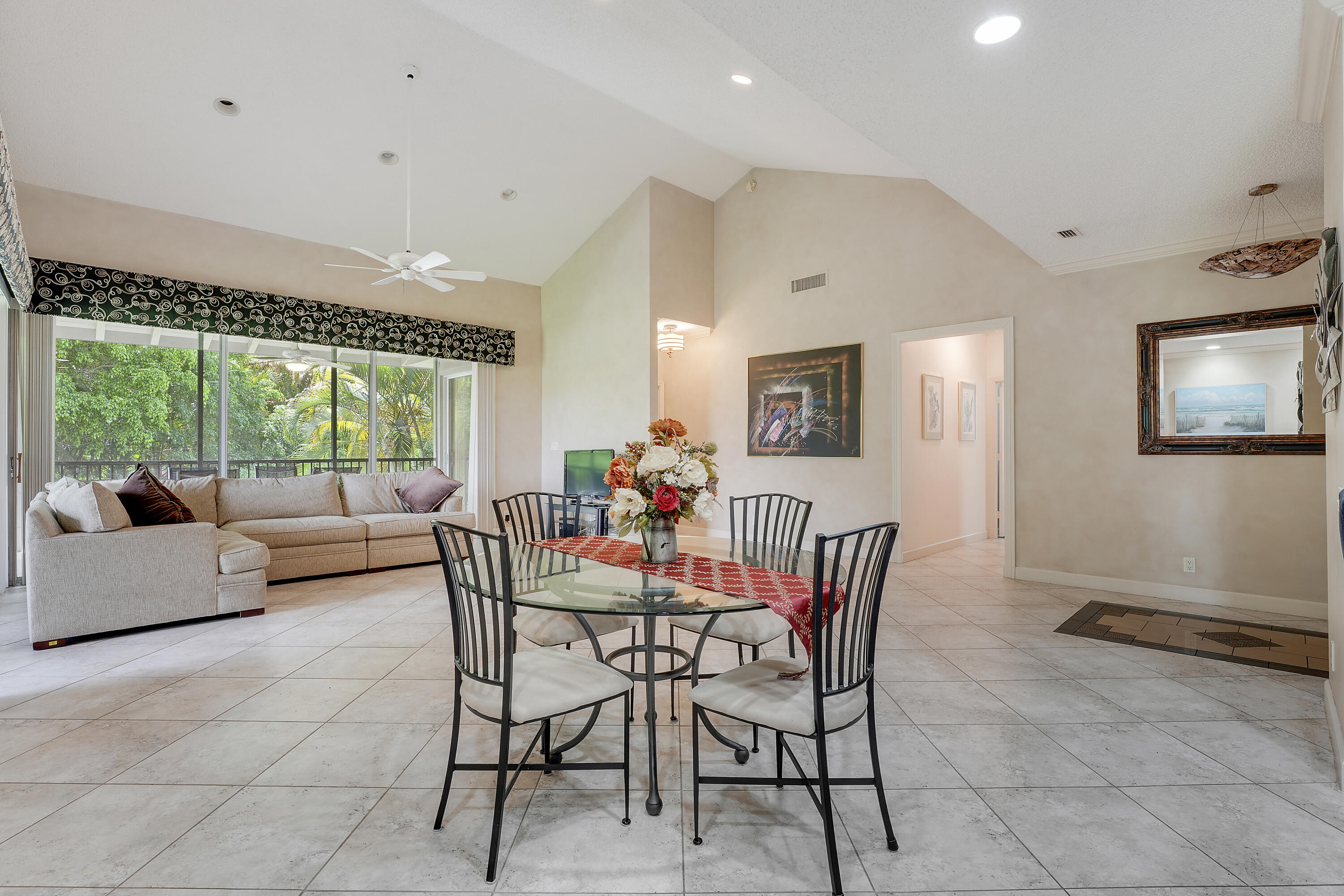 7599 Cinebar Drive, Unit 36U Boca Raton, FL 33433 - Photo 4 of 26 Dining, Living Rm