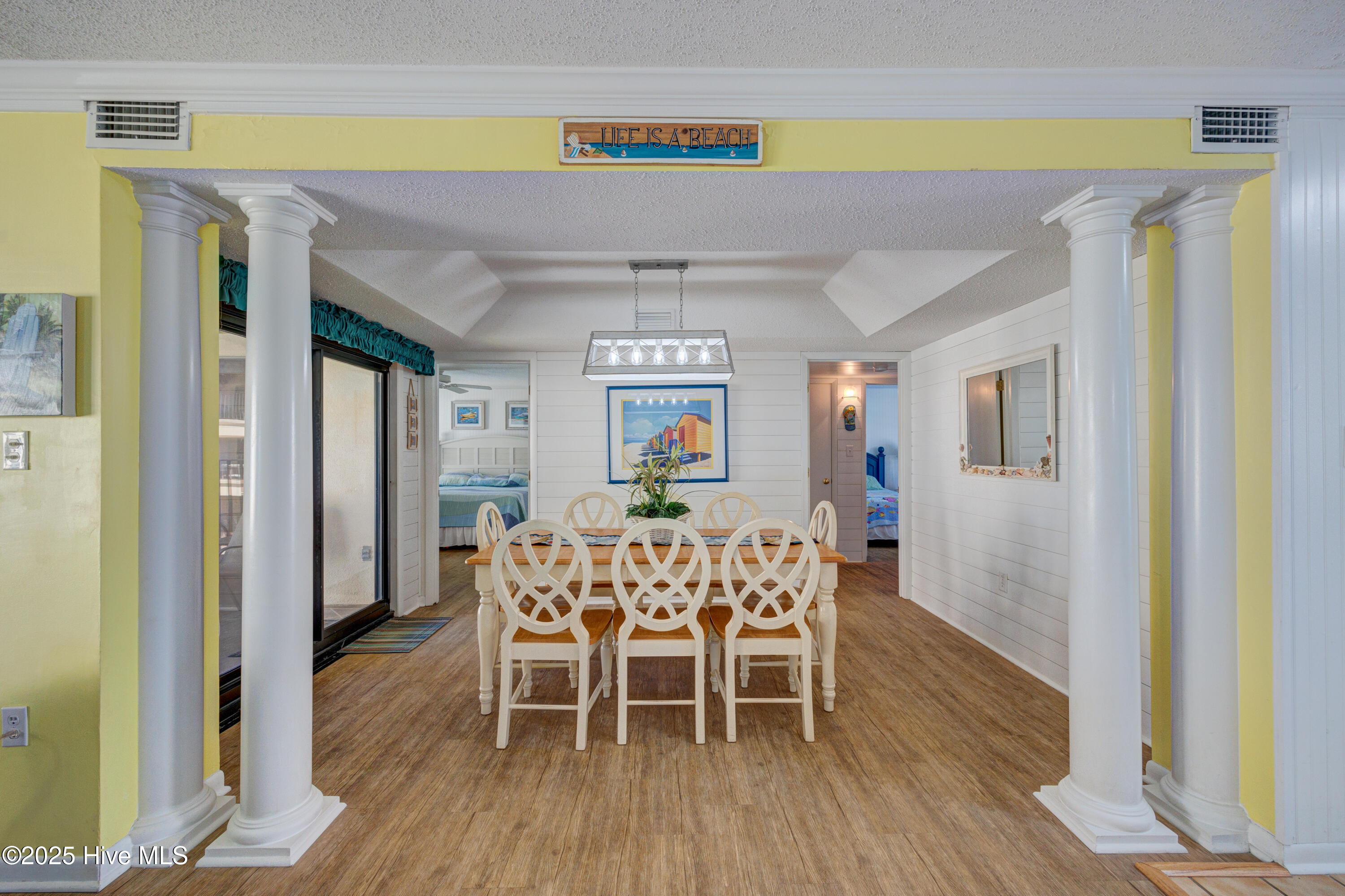 1505 Salter Path Road, Unit 435 Indian Beach, NC 28512 - Photo 15 of 29 LR into Dining