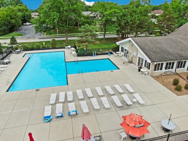 a view of a backyard with a patio