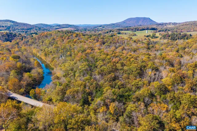 a view of city and mountain