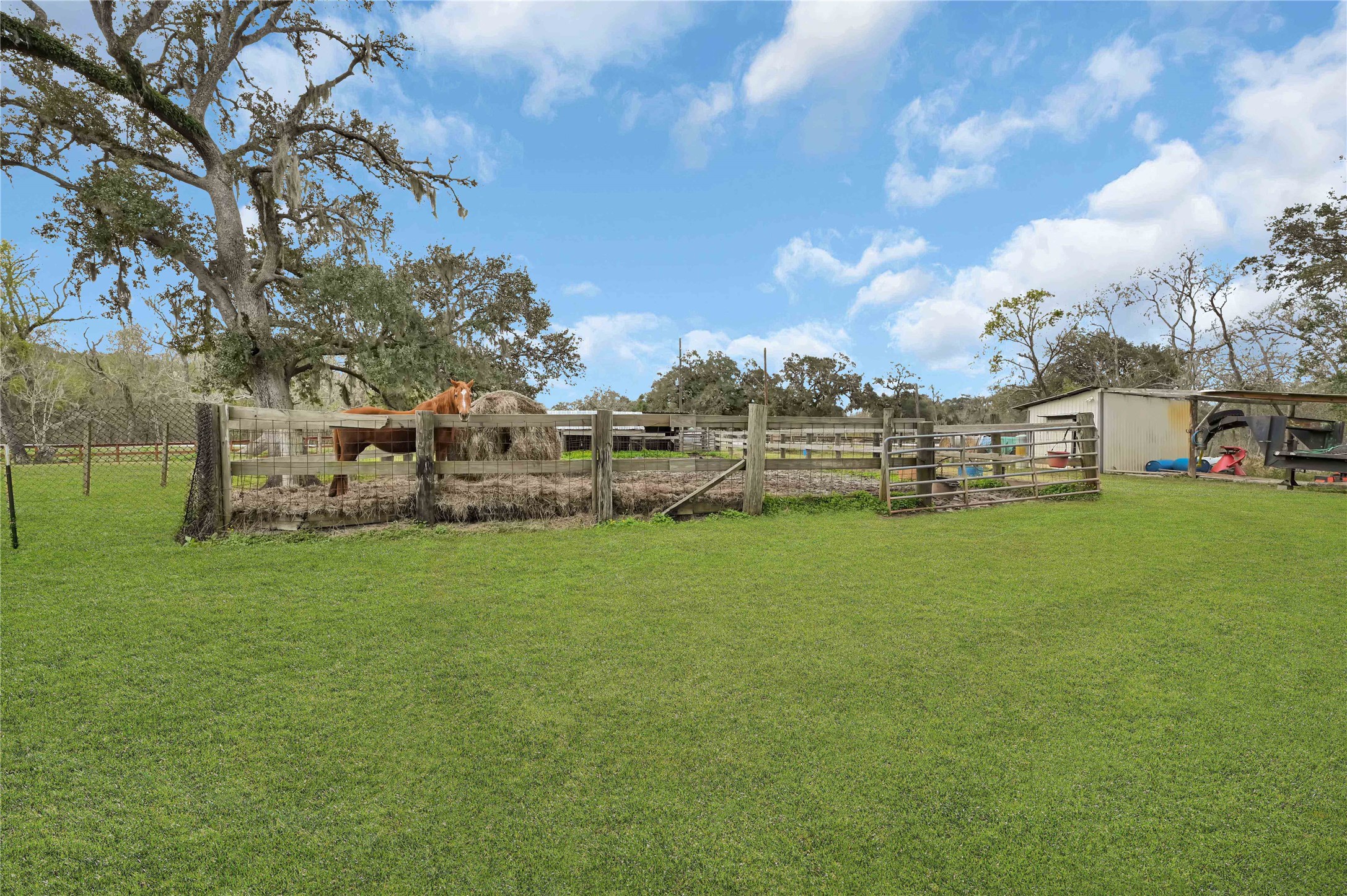 16423 County Road 528 Rosharon, TX 77583 - Photo 29 of 35 a view of a house with a big yard