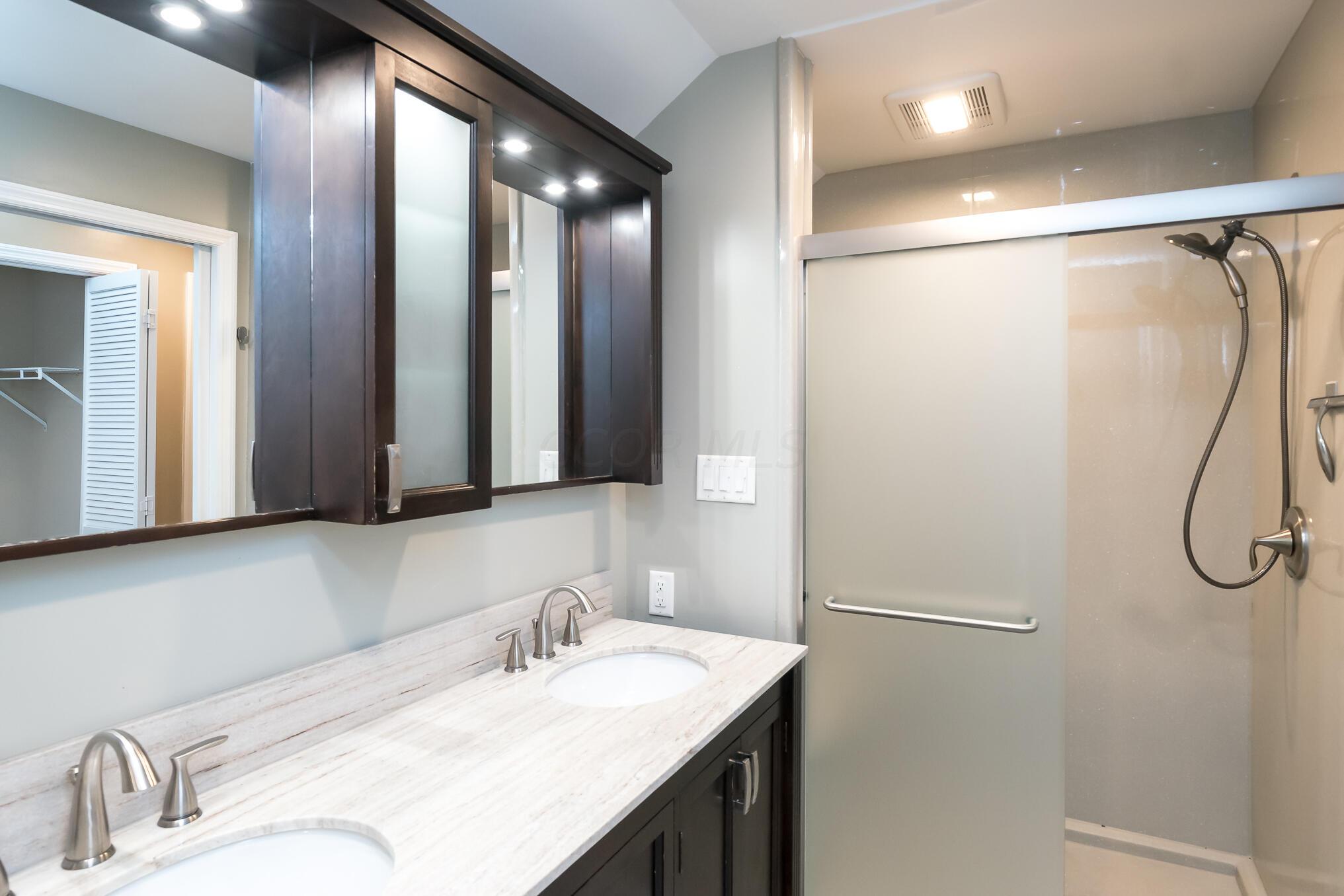 356 Gudrun Road Columbus, OH 43202 - Photo 26 of 53 Ensuite bath walk in shower