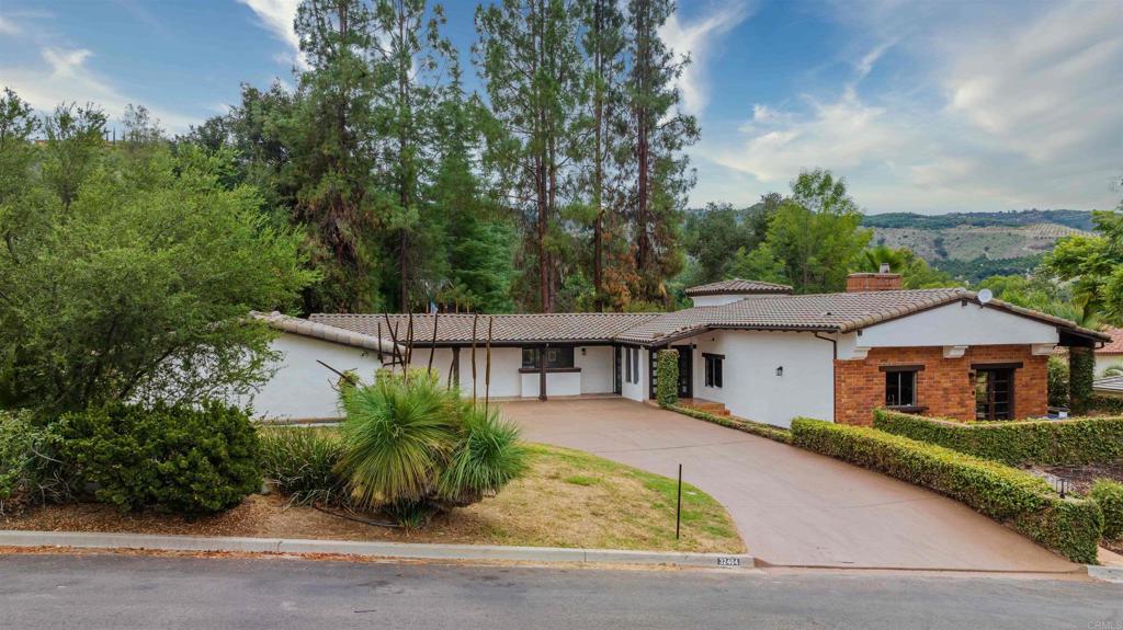 32404 Womsi Road Pauma Valley, CA 92061 - Photo 2 of 34 aerial view of a house with a yard