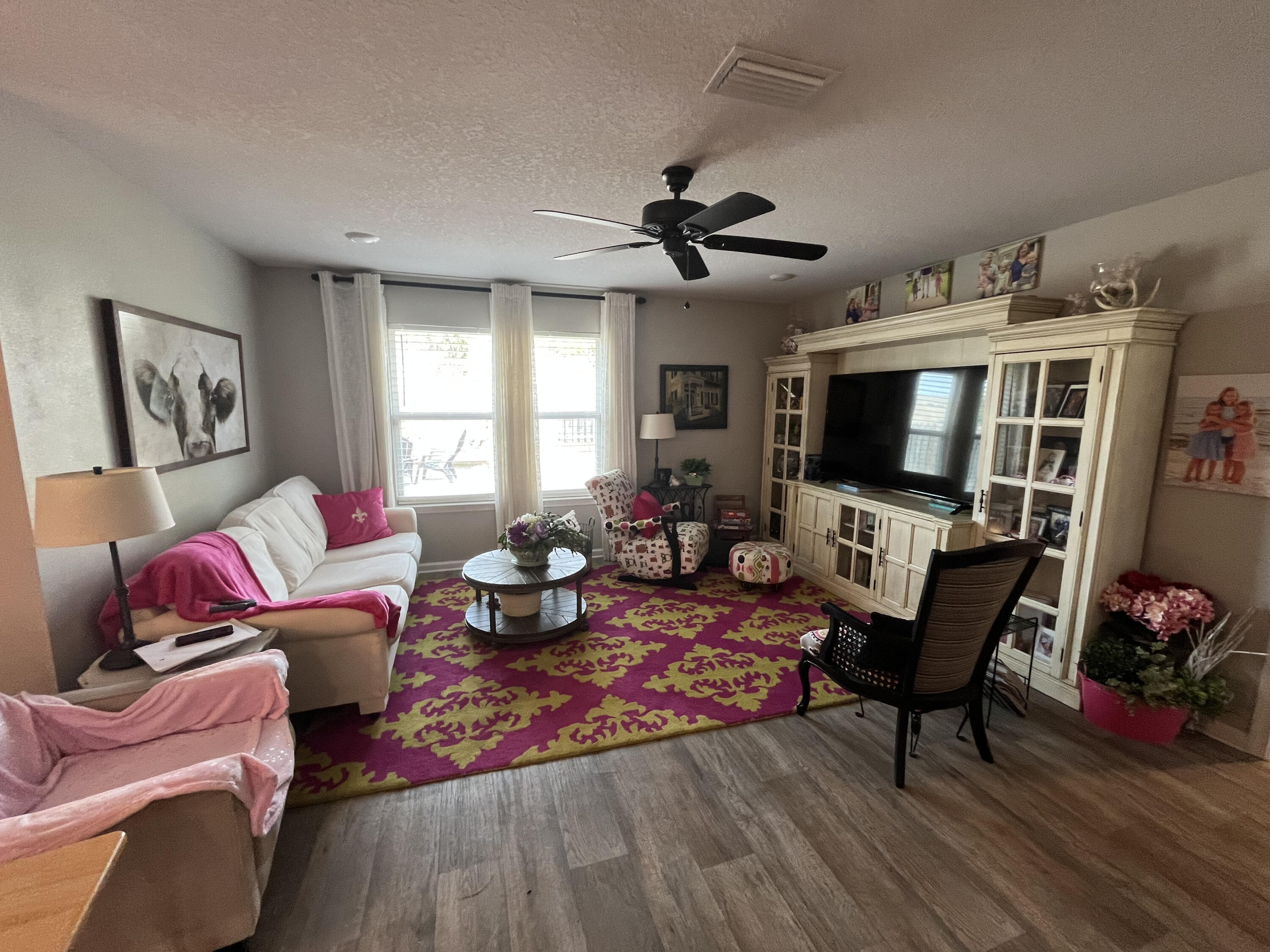 203 This Way Freeport, FL 32439 - Photo 14 of 29 a living room with furniture a flat screen tv and a window