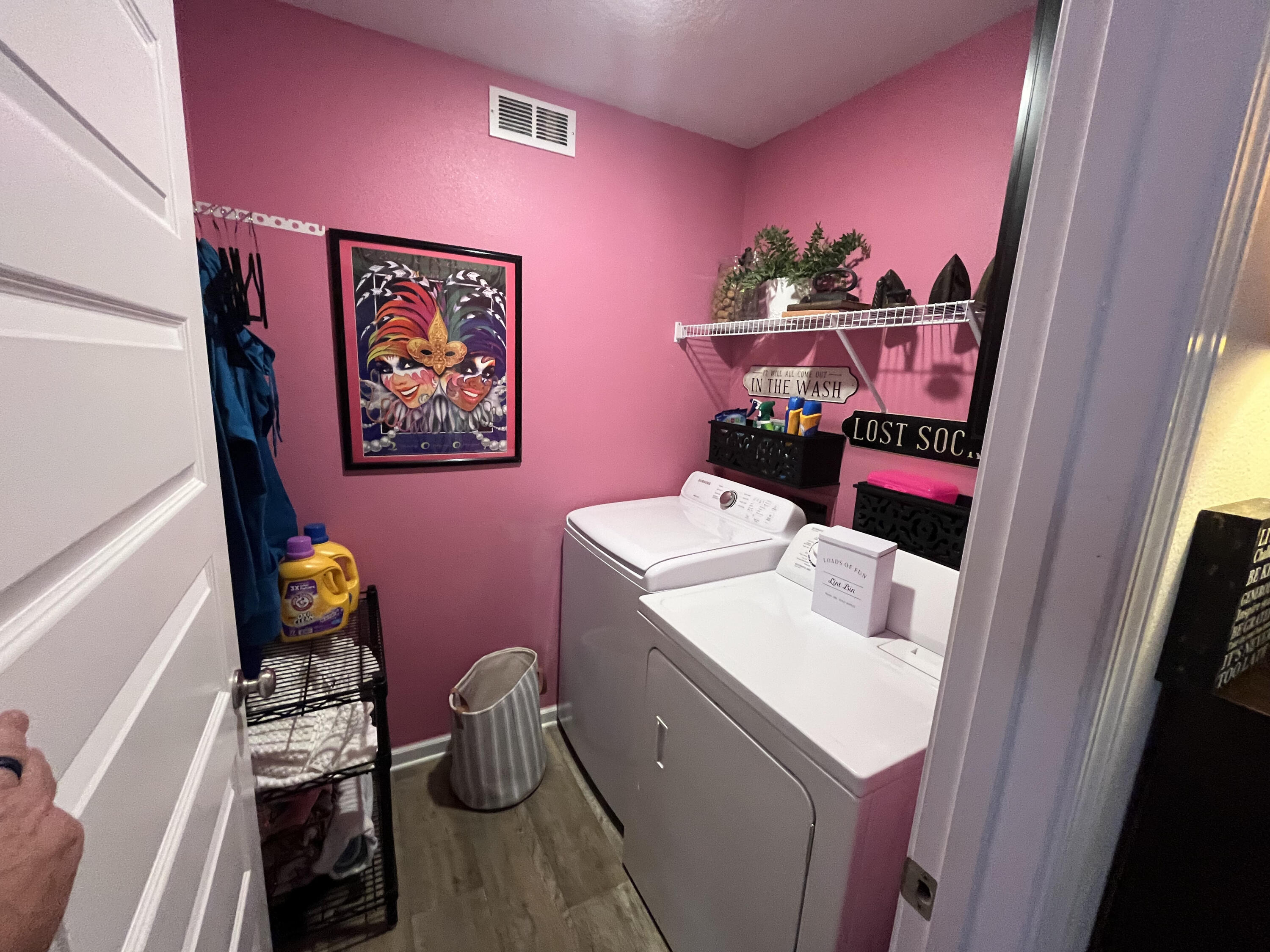 203 This Way Freeport, FL 32439 - Photo 9 of 29 a bathroom with a sink mirror and vanity