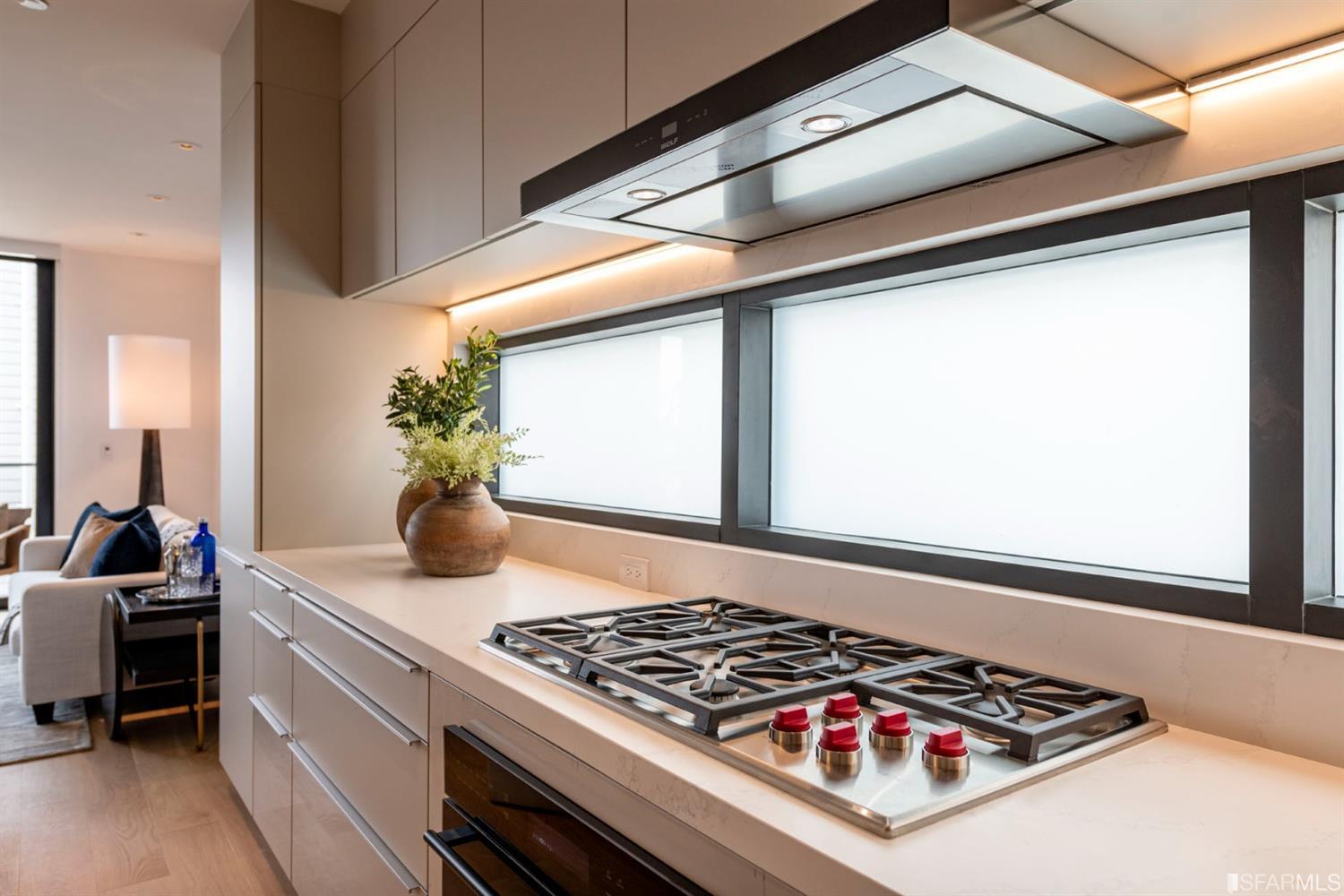 1805 Buchanan Street, Unit 3B San Francisco, CA 94115 - Photo 17 of 55 a kitchen with stove and sink