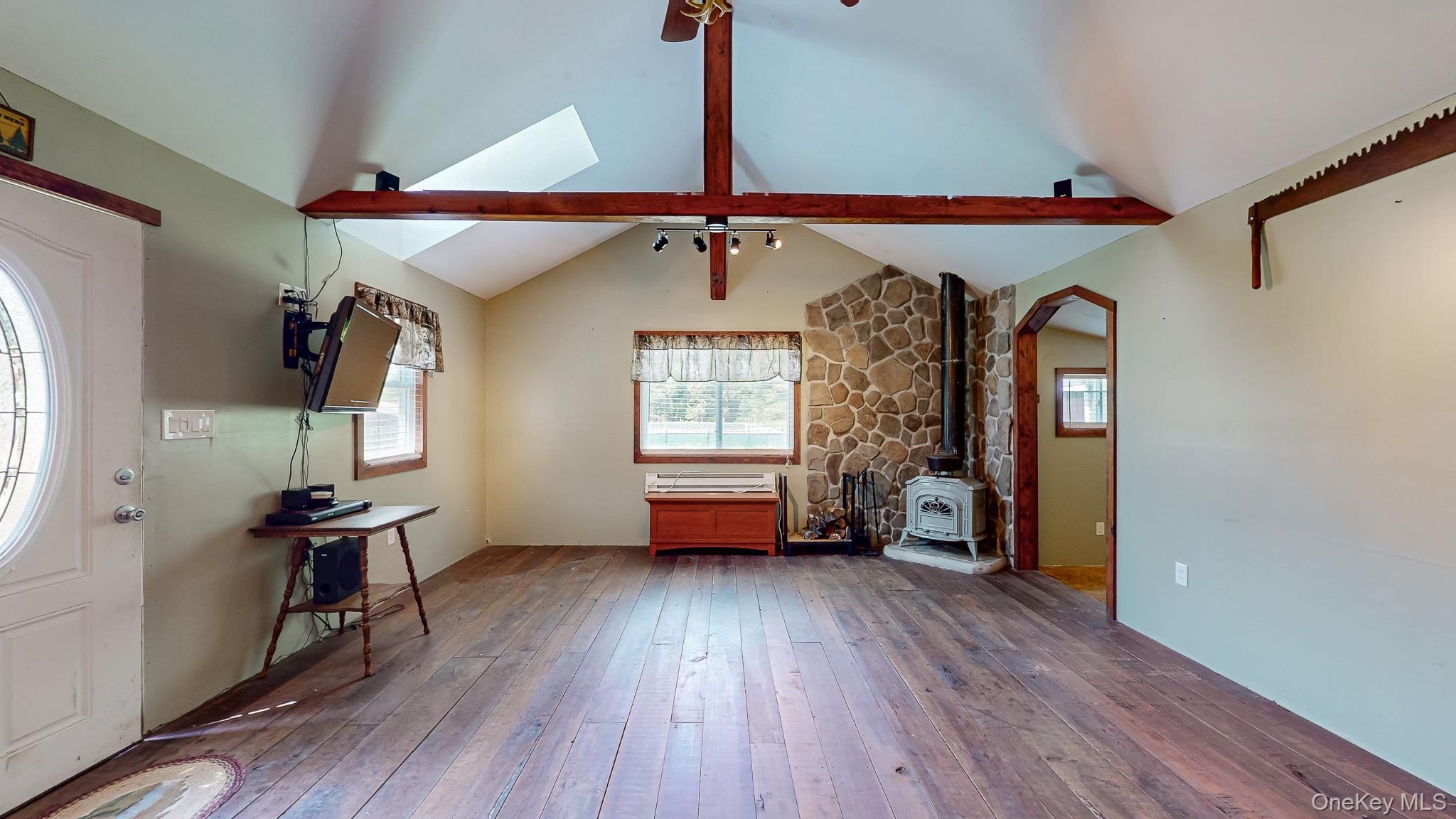 641 Debruce Road Livingston Manor, NY 12758 - Photo 34 of 47 Back Cabin with fireplace