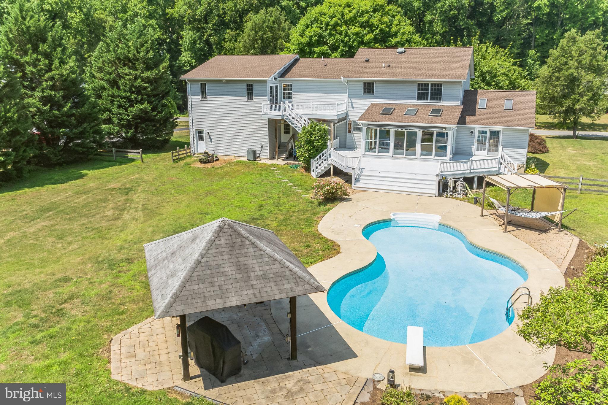 7035 Decoy Drive Owings, MD 20736 - Photo 48 of 61 Inviting Salt Water Pool