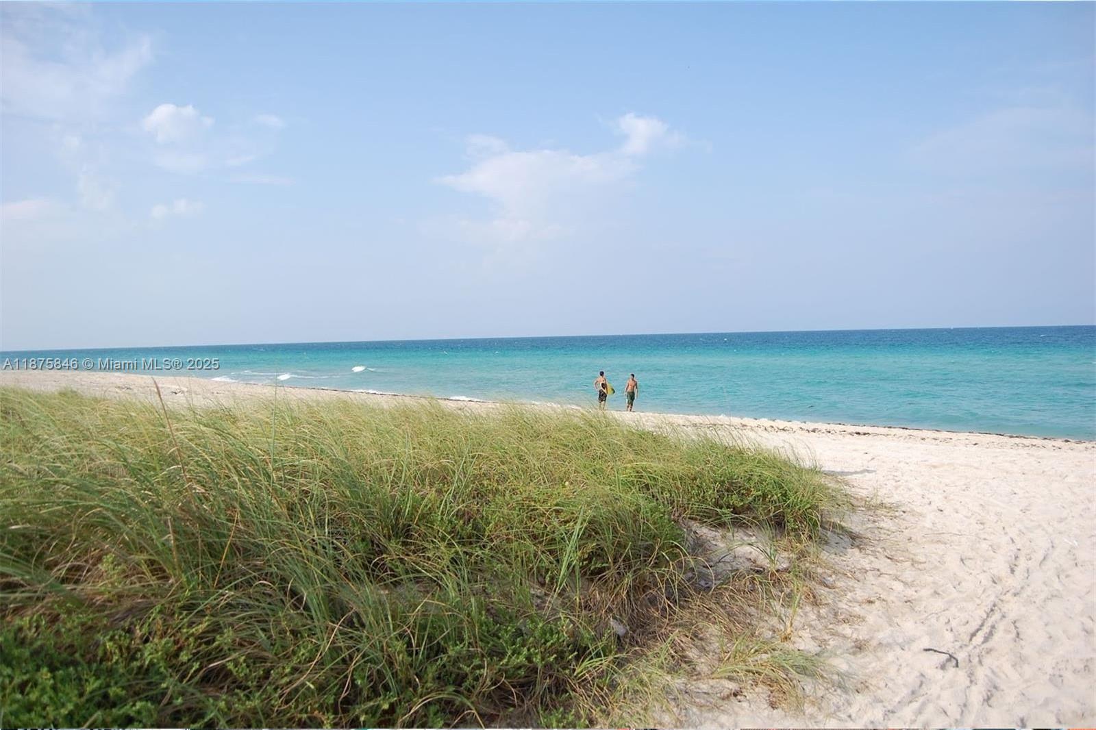9008 Collins Avenue, Unit 402 Surfside, FL 33154 - Photo 46 of 49 a view of an ocean and beach
