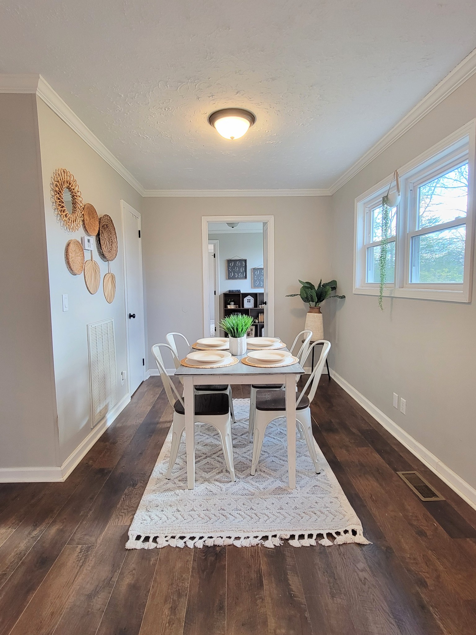 185 B Y Brown Road Charlotte, TN 37036 - Photo 17 of 52 a dining room with a table and chairs