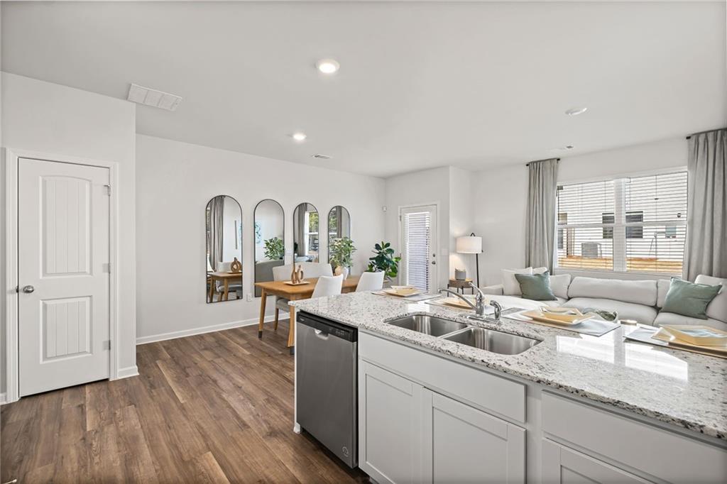 7 Silverbell Lane Northwest Rome, GA 30165 - Photo 5 of 24 a very nice looking living room with a large window and wooden floors