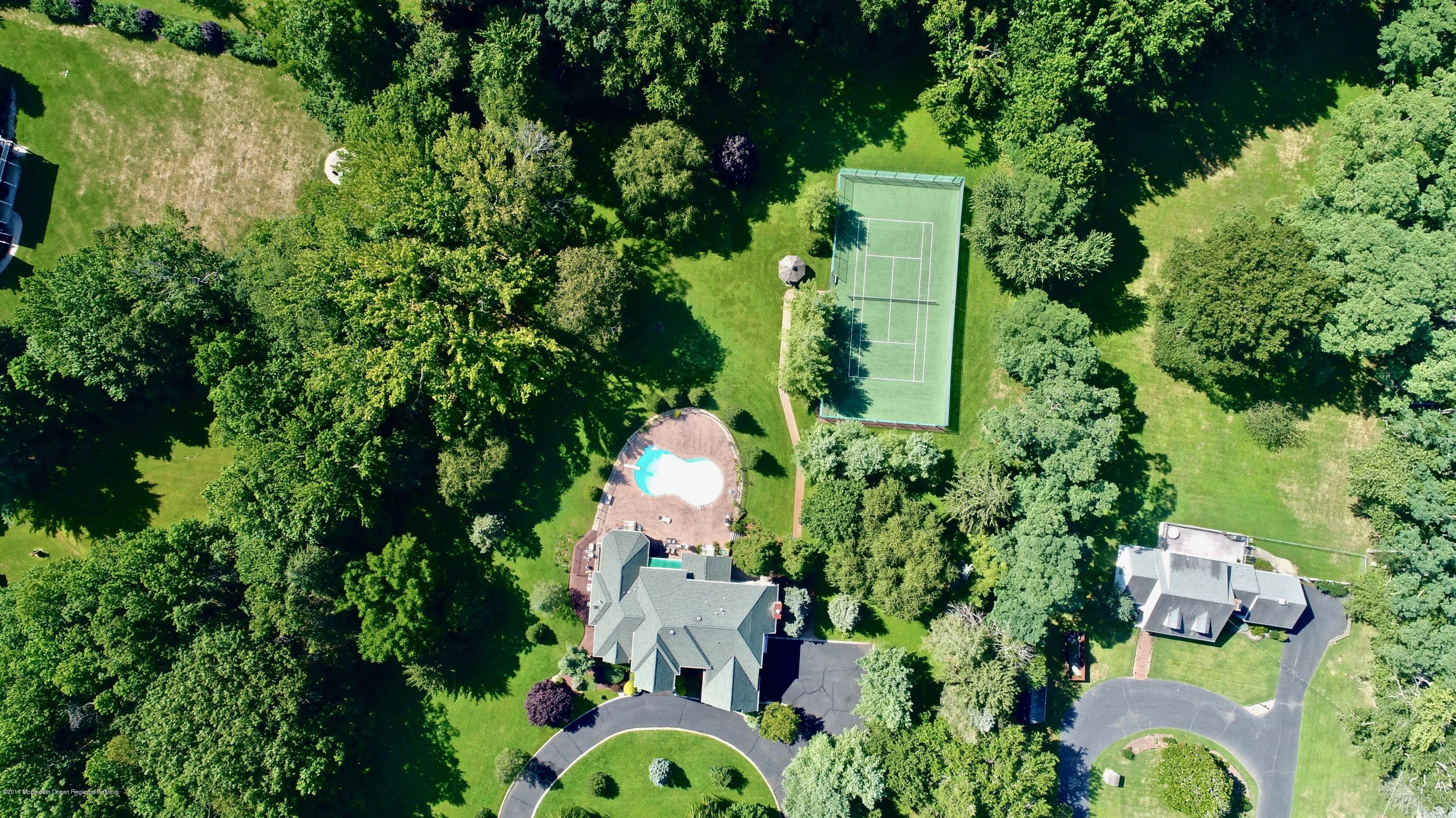 7 McCampbell Road Holmdel, NJ 07733 - Photo 6 of 54 Custom Colonial Aieral View