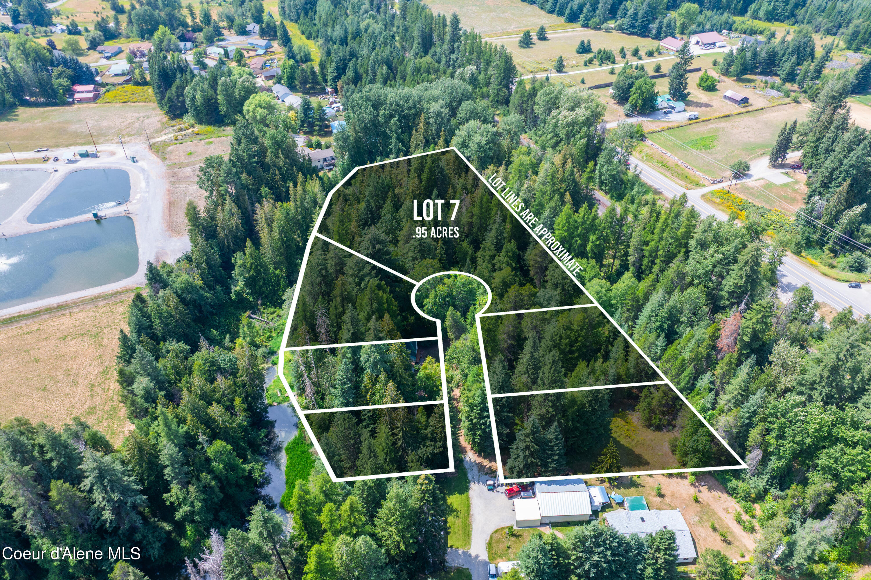 Lot 7 West Hidden Harbor Lane Sandpoint, ID 83864 - Photo 2 of 14 Aerial
