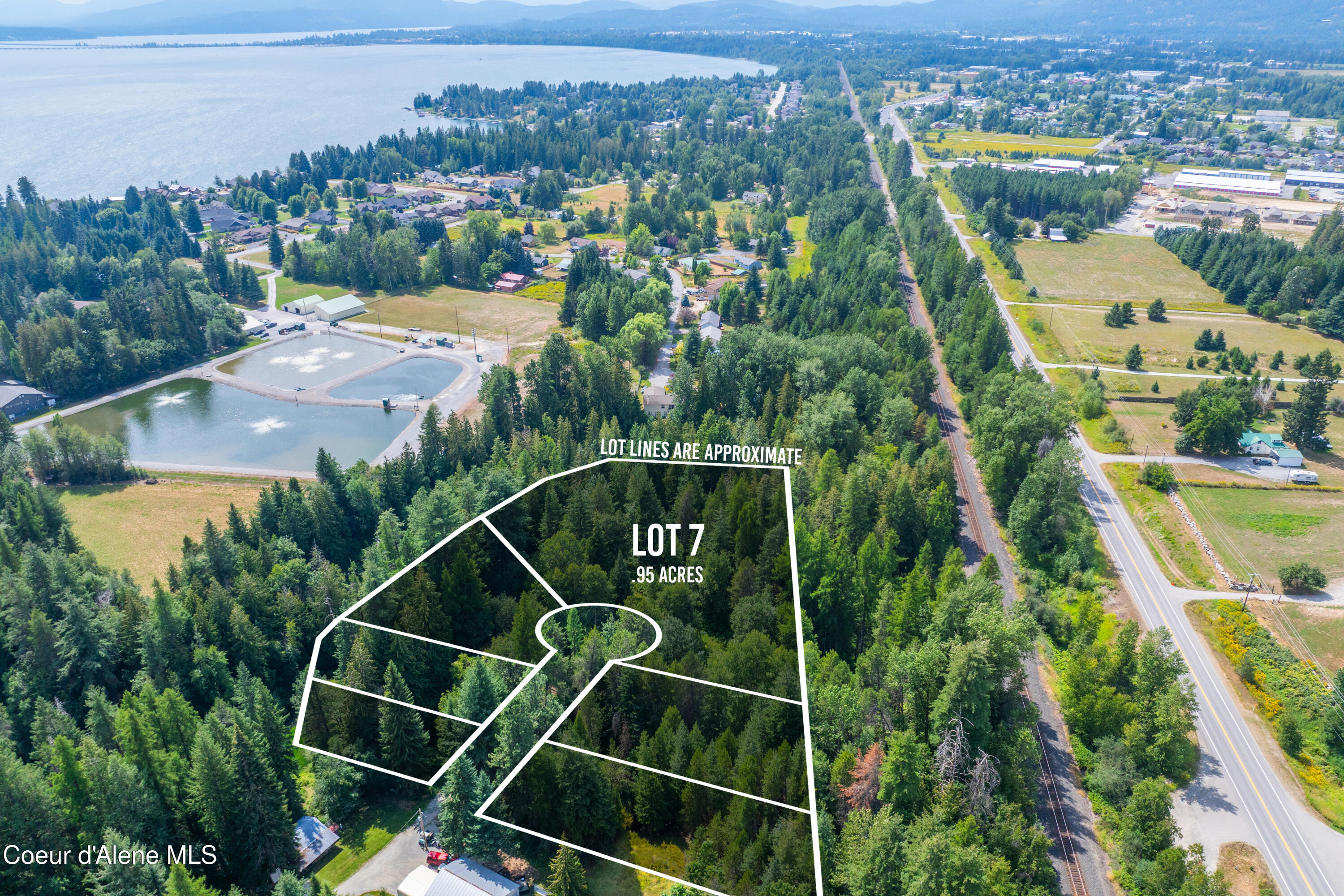 Lot 7 West Hidden Harbor Lane Sandpoint, ID 83864 - Photo 3 of 14 Aerial