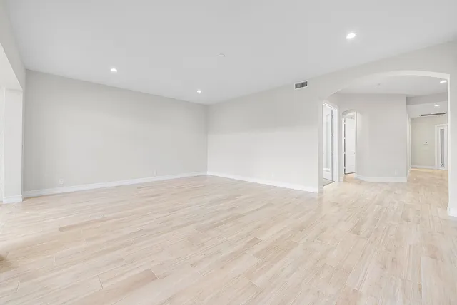 a view of empty room