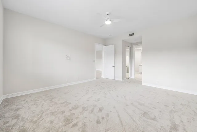 a view of empty room