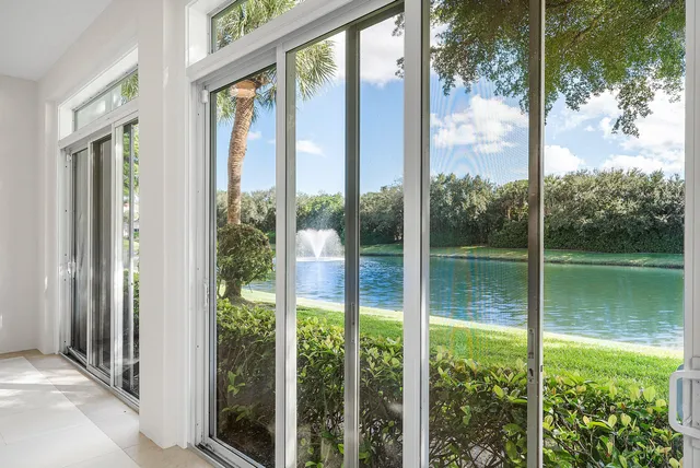 a view of backyard from window