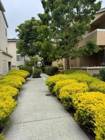 a view of a door of the house