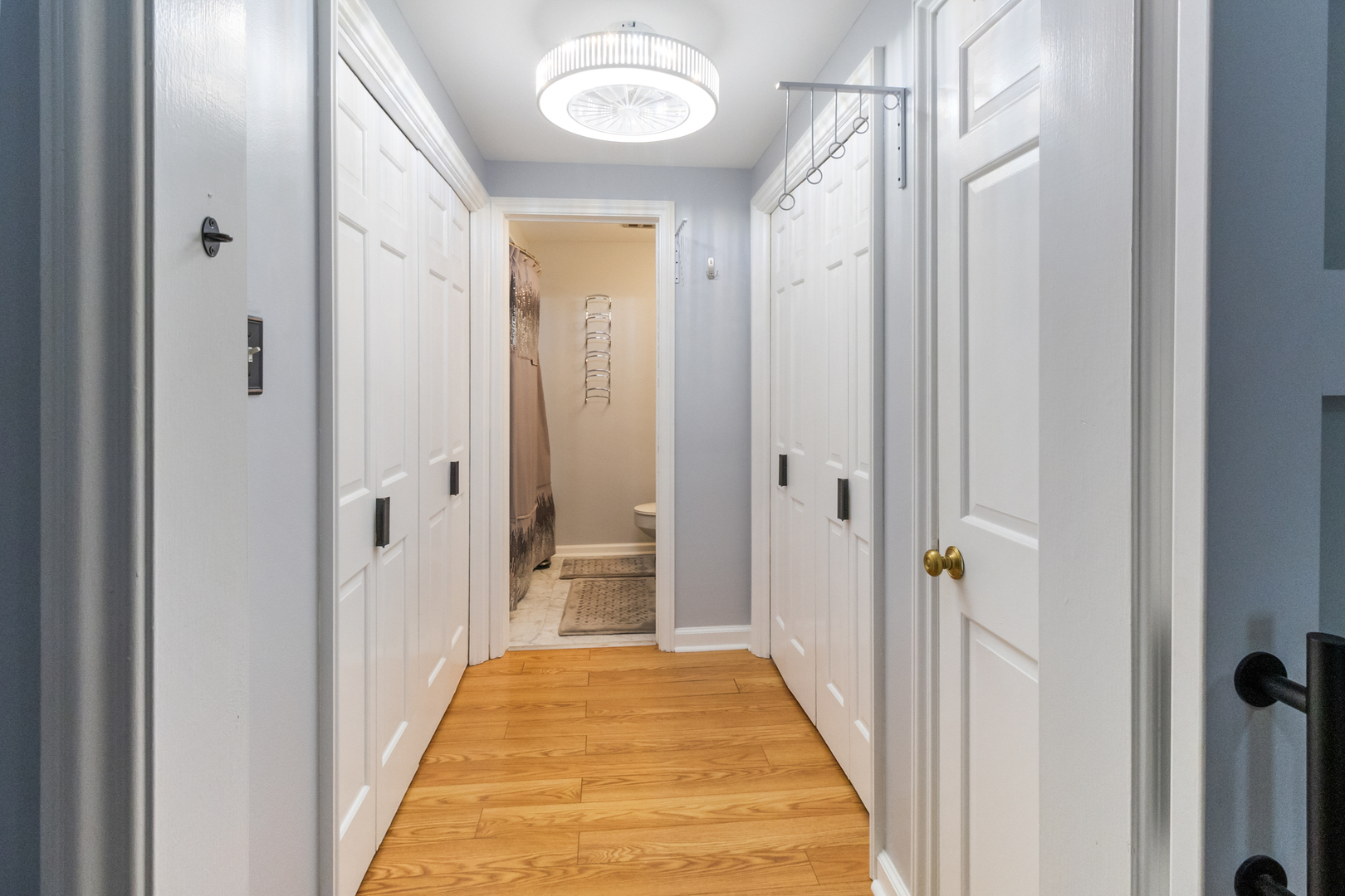 3427 Vollmer Road, Unit 205 Flossmoor, IL 60422 - Photo 13 of 30 a view of a bathroom with a glass door