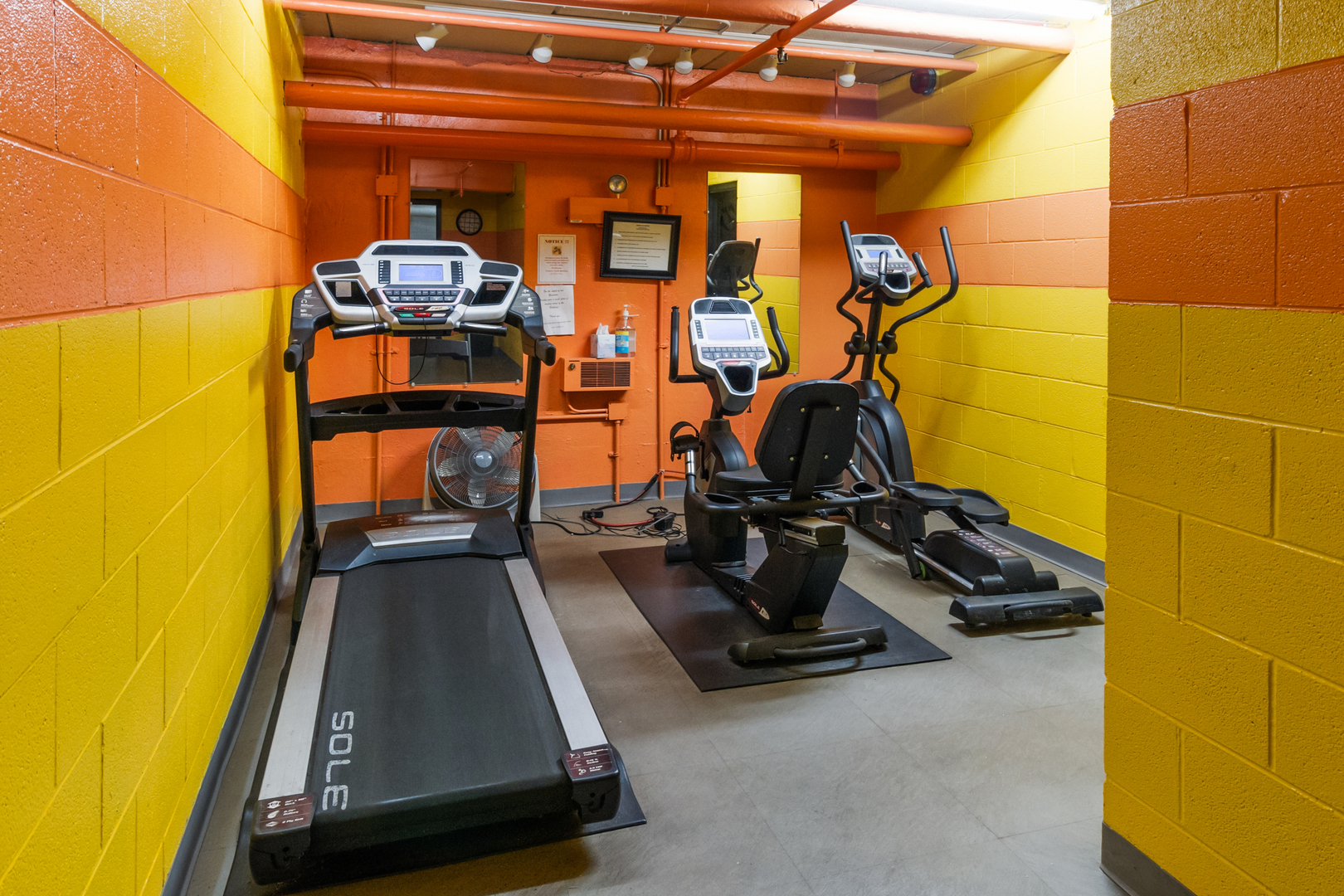3427 Vollmer Road, Unit 205 Flossmoor, IL 60422 - Photo 23 of 30 a room with gym equipment