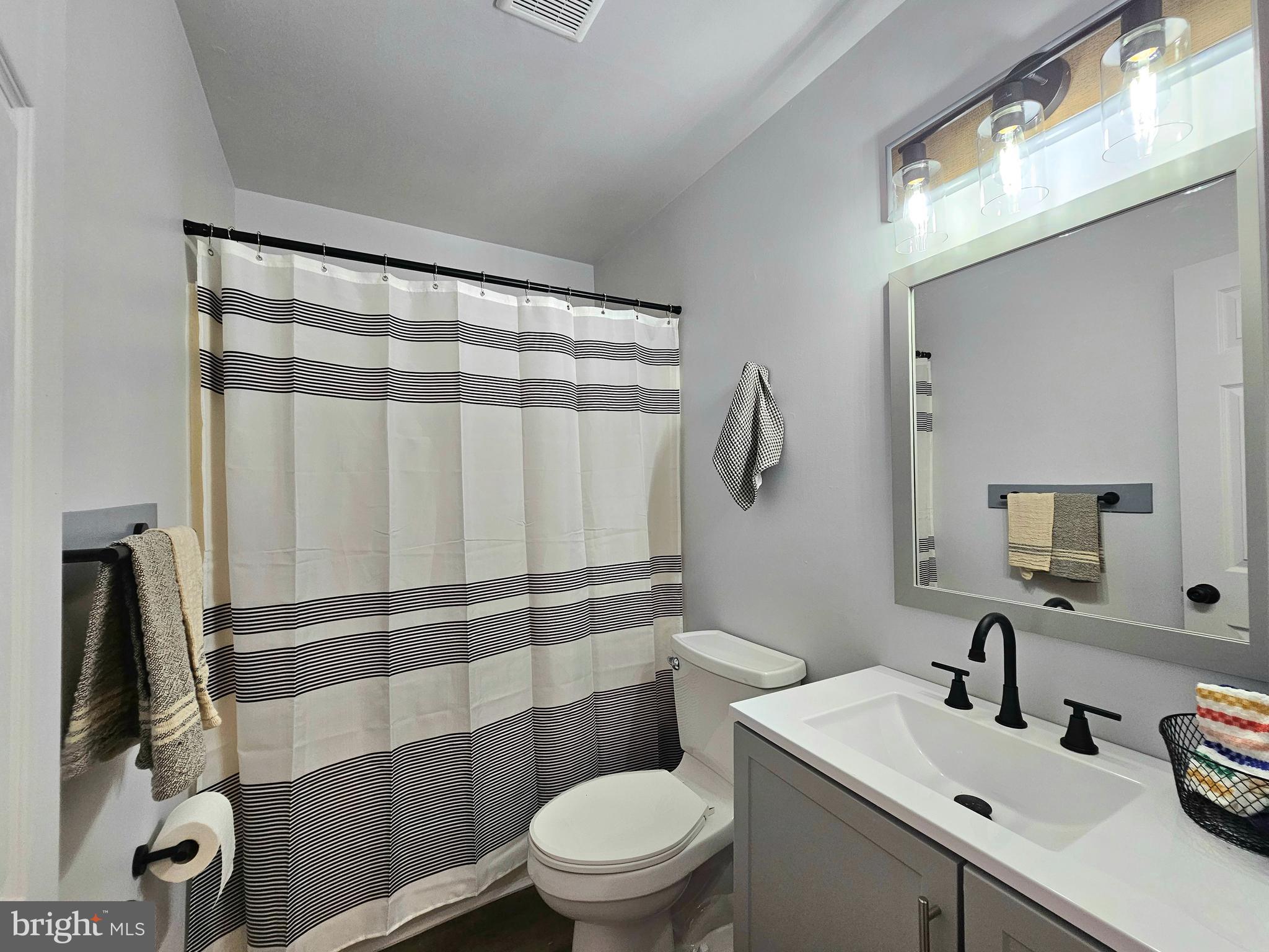 11285 Snethen Church Road Mardela Springs, MD 21837 - Photo 9 of 21 a bathroom with a sink a toilet and shower