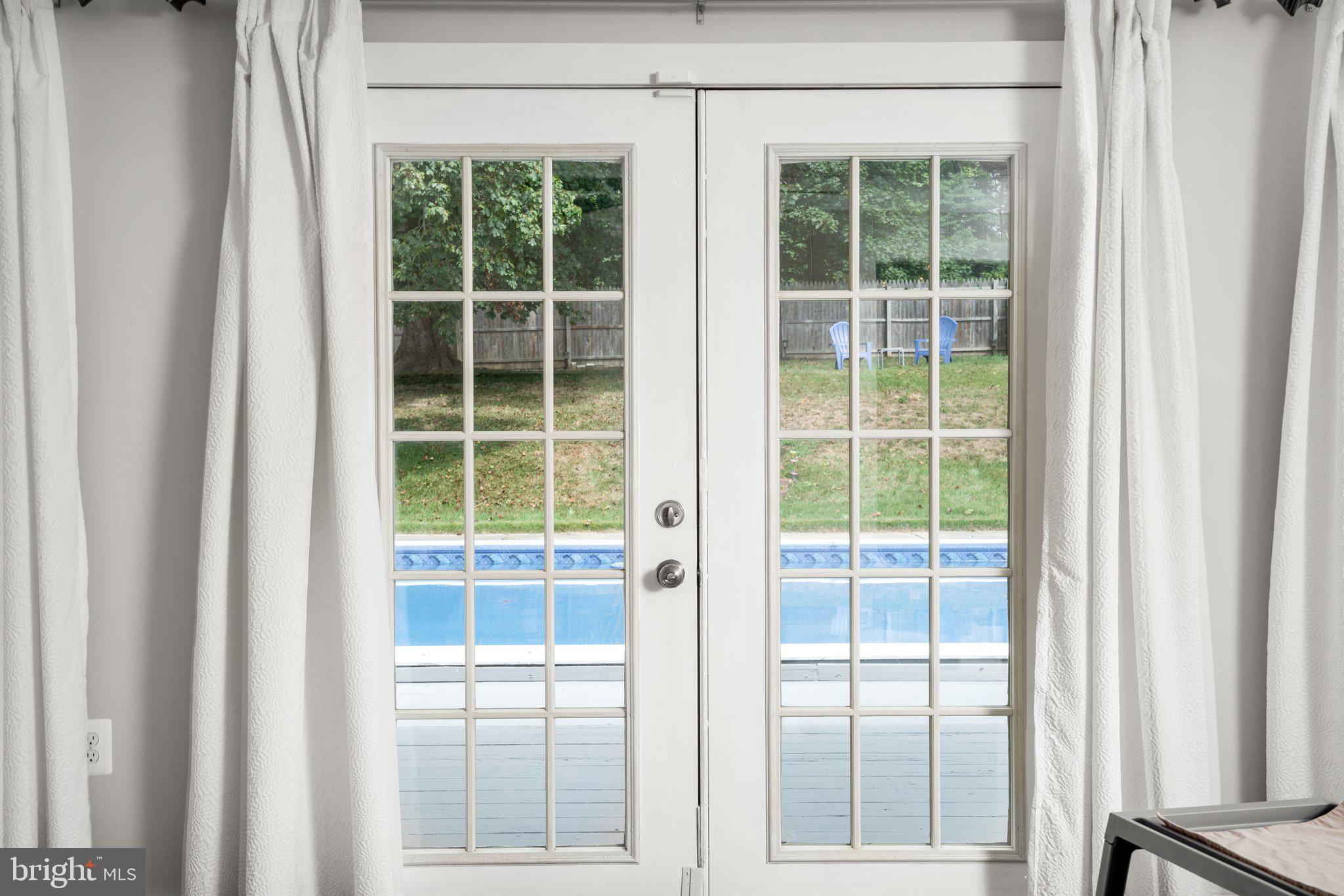 272 Clamer Road Trenton, NJ 08628 - Photo 16 of 21 French doors to deck