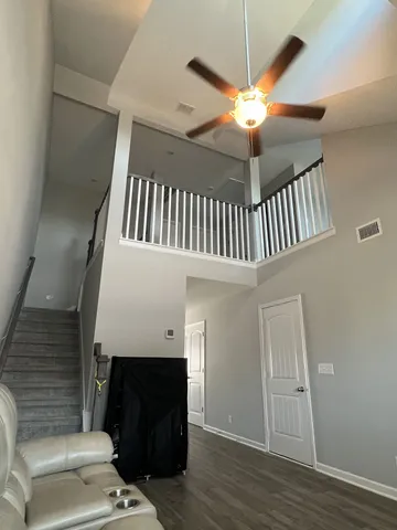 a view of entryway with a hallway