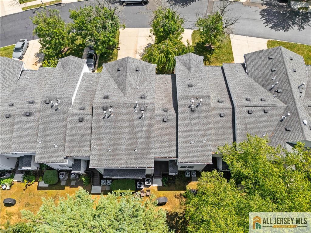 28 Garfield Way Princeton, NJ 08540 - Photo 30 of 39 an aerial view of a house with a swimming pool