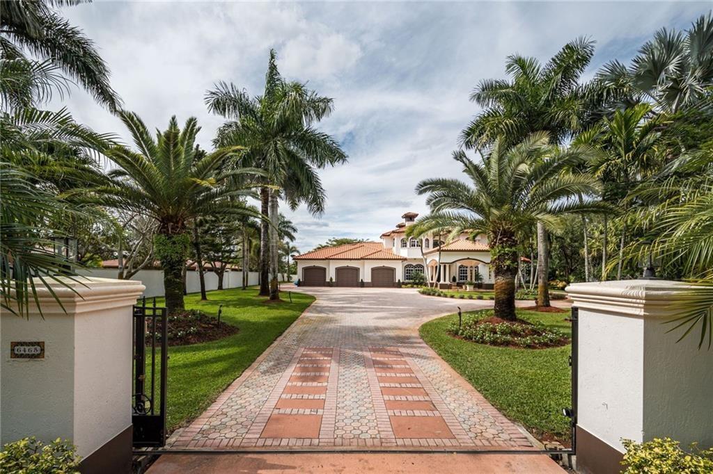 6465 Southwest 178th Avenue Southwest Ranches, FL 33331 - Photo 2 of 36 a view of a yard with palm trees