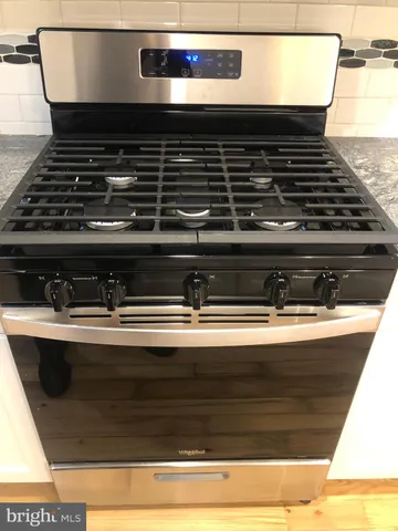 a close view of stove