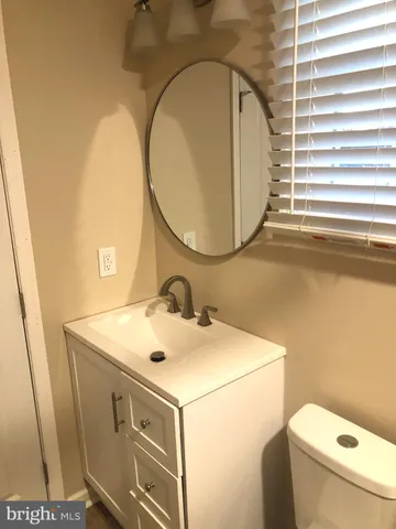 a close up view of staircase